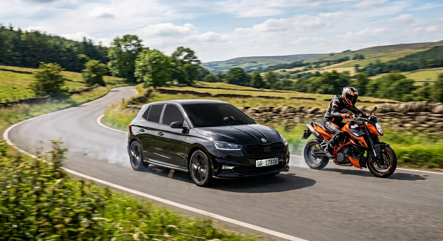 Bild von Mäni's Fahrschule Chur Landquart - Skoda mit KTM